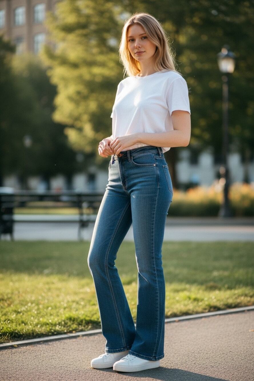 American Eagle Favorite Boyfriend Jeans Womens 14 Short Stretch Bootcut